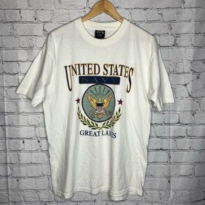 1990s Vintage United States Navy T-shirt Large Made in USA